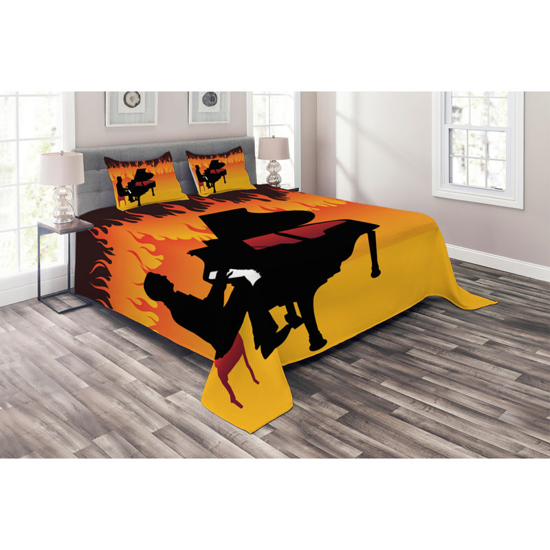 Music Traditional Coverlet
