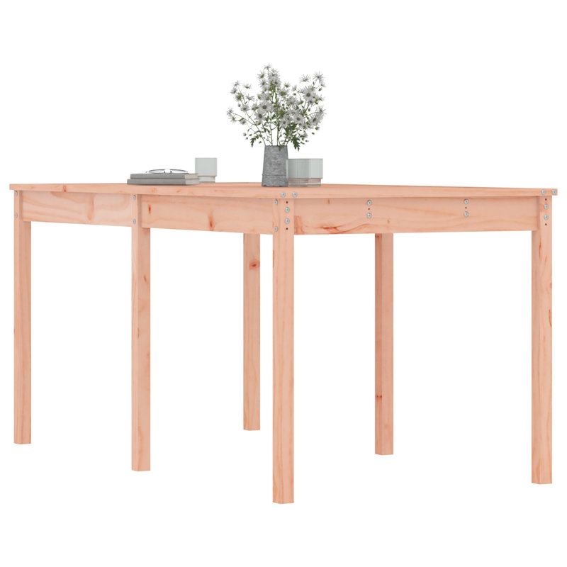 Lotti Rectangular Outdoor Dining Table , 159.5cm cm W 82.5cm cm D, Brown