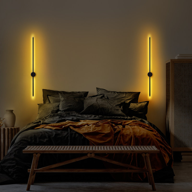 Robstown LED Plug-in Flush Mounted Sconce