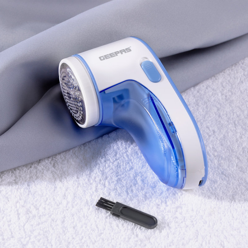 GEEPAS Fabric Shaver, Portable  Lint Remover, Blue, Rechargeable