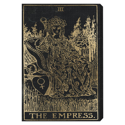 «The Empress», impression sur toile tendue