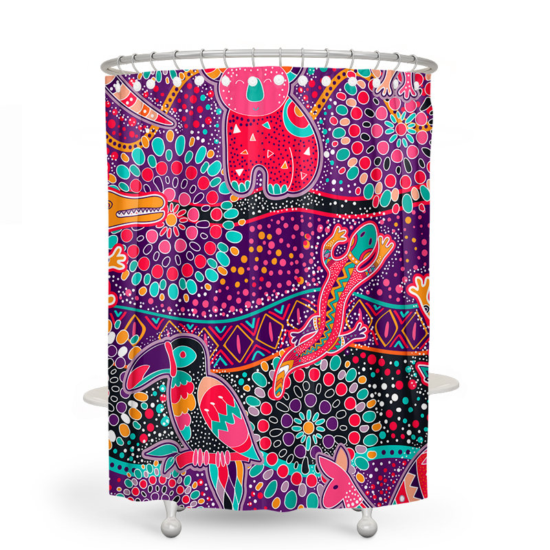Cisbrough Shower Curtain, 83" H x 70" W