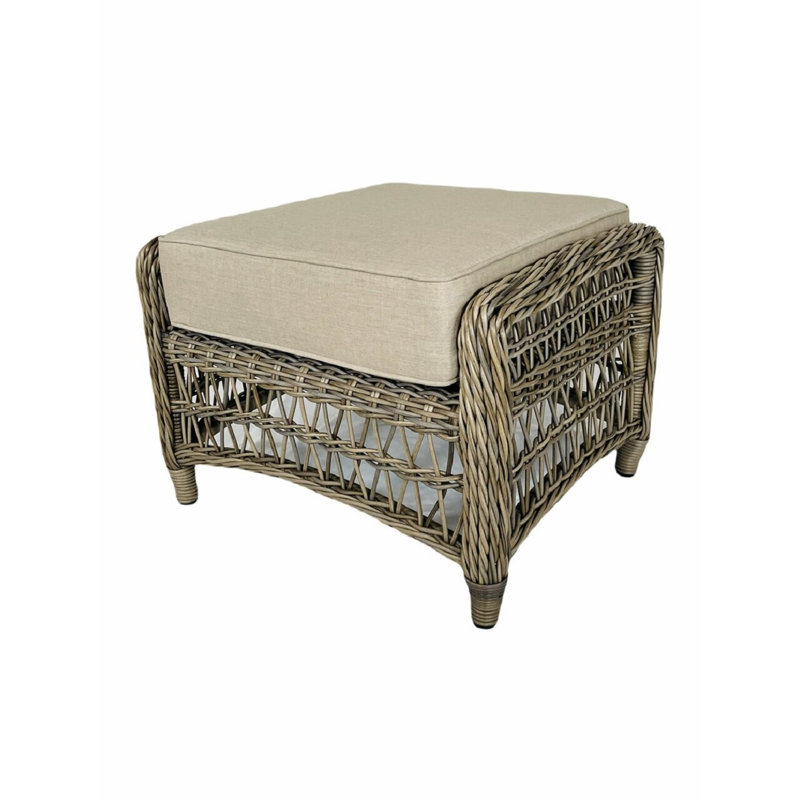 Repose-pieds Wild Dunes avec coussins Sunbrella