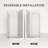 36 in. W x 72 in. H Neo Angle Pivot Frameless Corner Shower Enclosure with Crystal Clear Tempered Glass-109304918