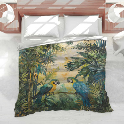 Édredon tropical dans la jungle