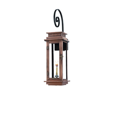 Nouveau Outdoor Wall Lantern