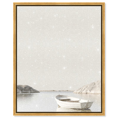 Timeless River Bound I Canvas Transportation Print by Oliver Gal, Black Frame, 16 x 20