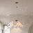Elsie 6-Light Pendant in Warm Brass