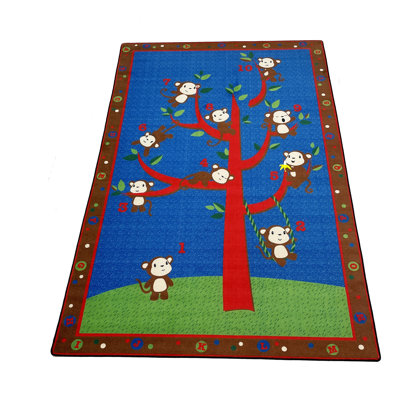 Tapis Ten Little Monkeys