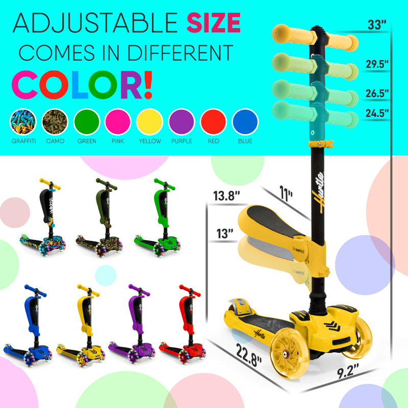 Hurtle Scooter, Yellow