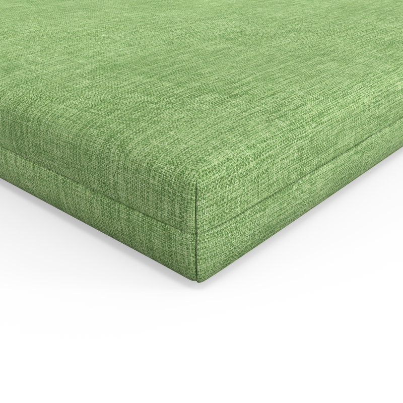 Coussin de chaise à dossier divisé 1 pièce intérieur / extérieur avec attaches Latitude Run®, Multicolore