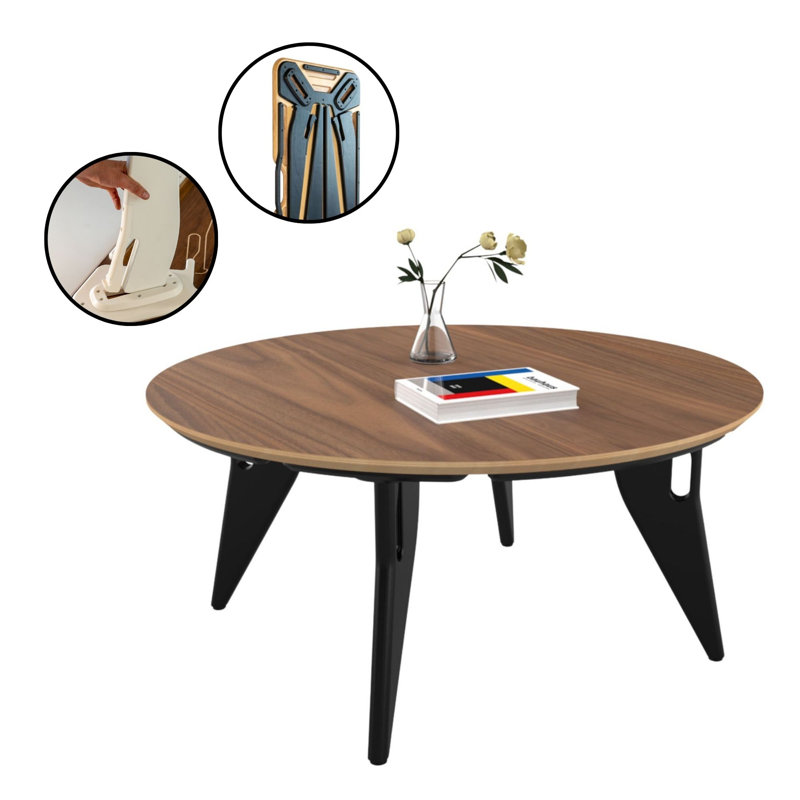 Table basse Hoek, Brown, Noir