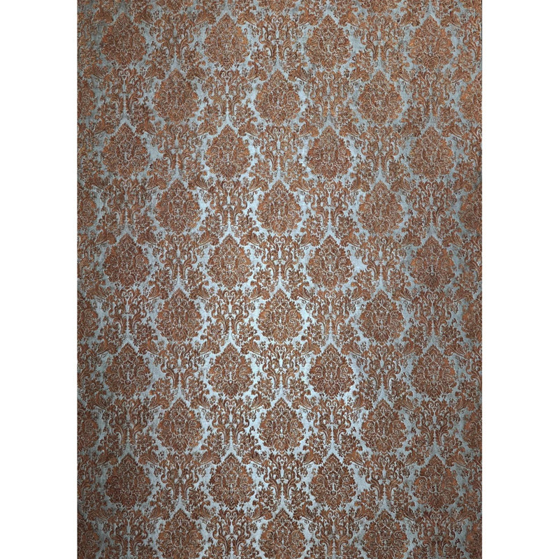 Papier peint imitation damas victorien