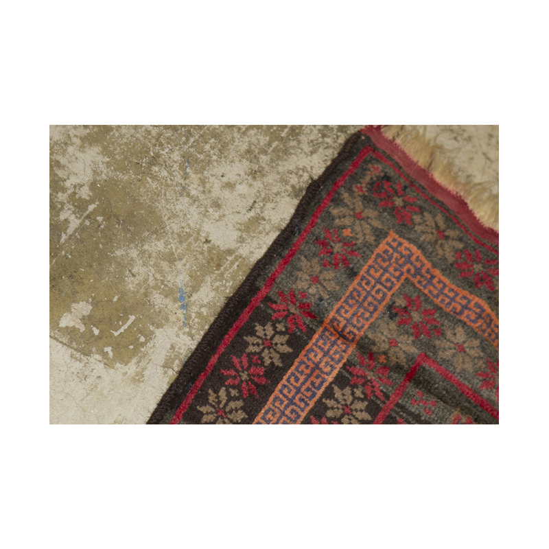 Hand-Knotted High-Quality Red/Ivory Area Rug