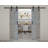 Patented Product S Series Solid Wood Double Sliding Barn Door With Hardware Kit(Set of 2)-Assembly Needed-787593443-787593239