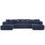 Canapé modulaire surdimensionné en forme de U avec 8 coussins Boneless-890274029