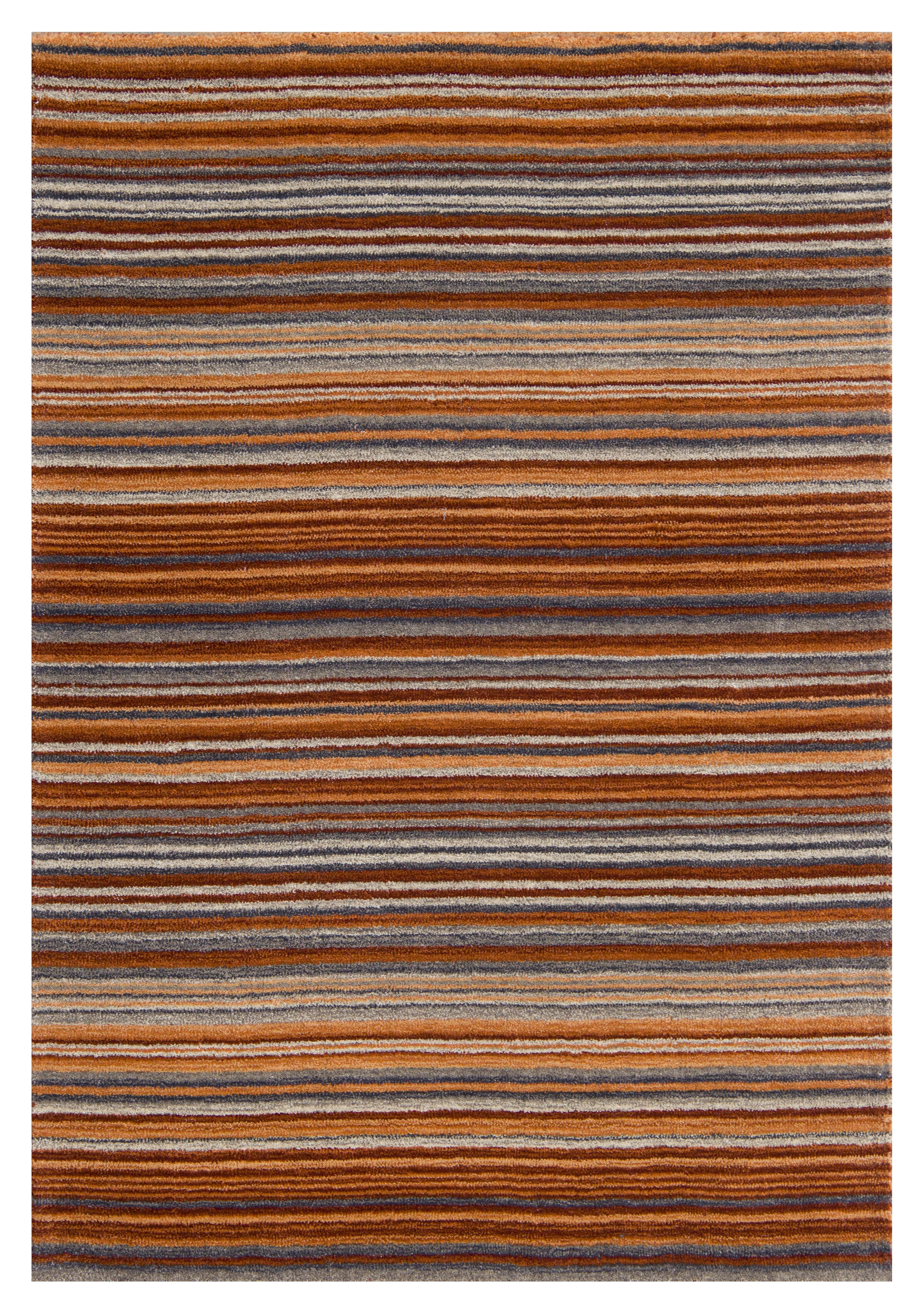 Brayden Studio Allan Wool Rust Rug | Wayfair.ie