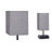 Niav Metal Table Lamp Set with USB (Set of 2)
