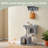 Franjo Manufactured Wood Velvet Cat Tree-1899281641-1899281645