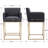 Datia Upholstered Counter Stool with Metal Frame-596022108-573421347