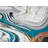 Modern Abstract Area Rug Swirls Contemporary Marble Colorful Carpet For Living Room Bedroom With Gold Lurex Accents-85500165-87038739