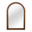 Miroir mural en bois avec bordure perlée-1579684272-1579684273