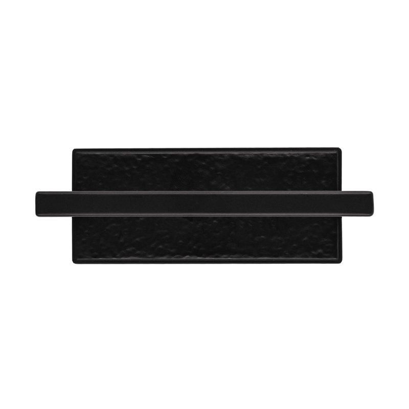 Bijou Ember Collection Handle Pull - Contemporary Hardware for Drawers & Cabinets, Matte Black, 3"