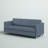 Desantiago Faux Leather 72.5'' Reception Sofa-1067443599