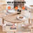 PVC Table Protector Round Clear Plastic Desk Protector-1600150018