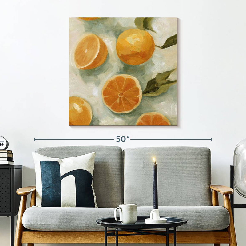 Yarlin Fresh Citrus I, 30" H x 30" W