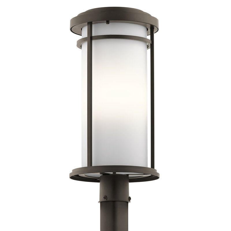 Tête de lanterne d'extérieur 1 lumière Scot, Bronze vieilli
