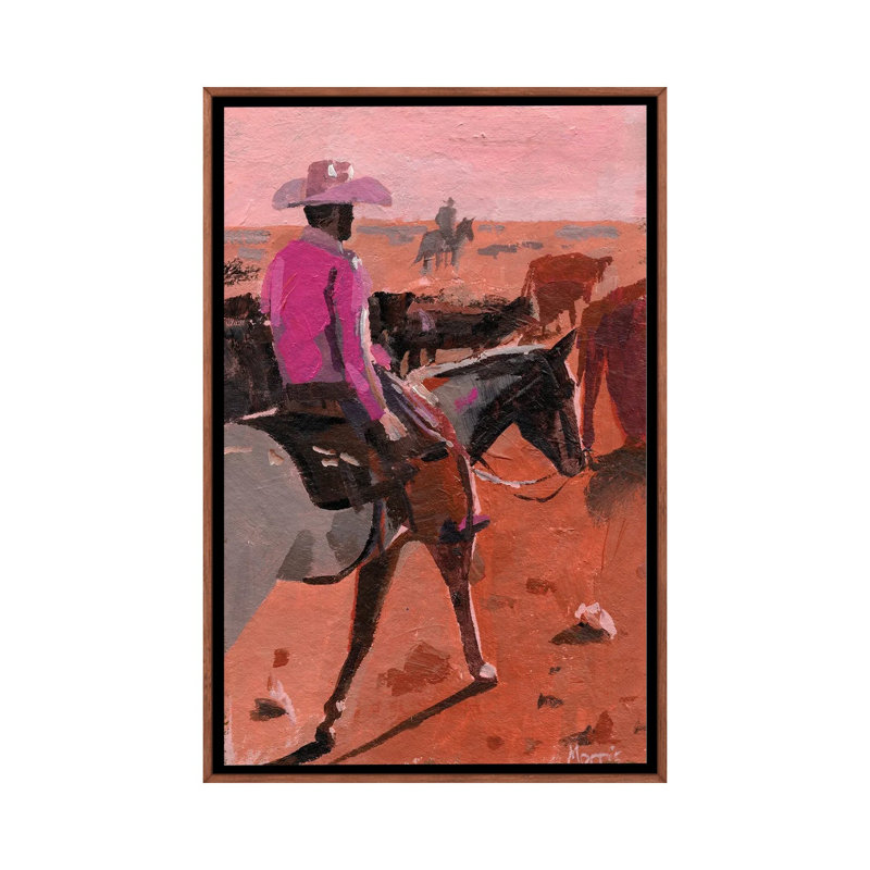 Print, 66.04 cm H x 45.72 cm W x 4.445 cm D, Classic Wood