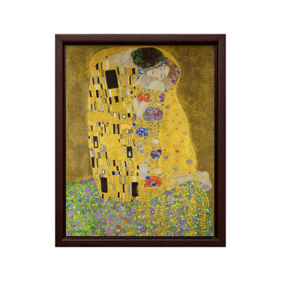 Gustav Klimt - The Kiss No1