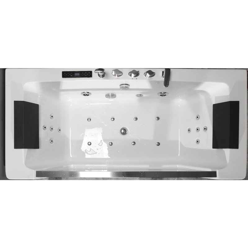 1690mm x 900mm Freestanding Acrylic Bathtub