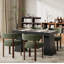 Ensemble table et chaises de salle à manger avec 2 tiroirs et chaises assorties-1331698692-1331699706
