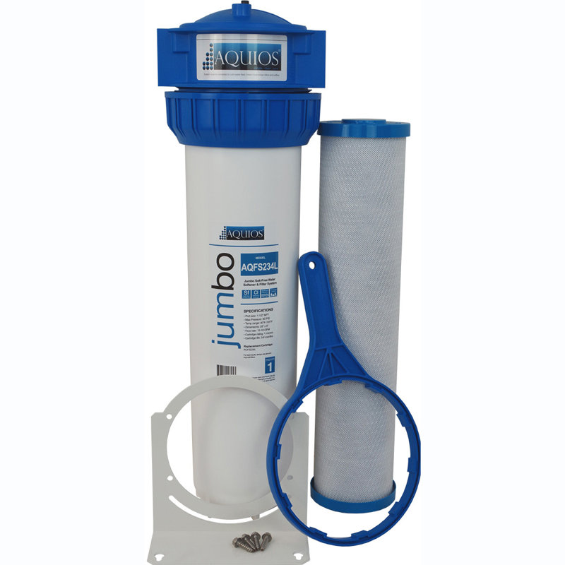 Aquios Jumbo Salt-Free Water Softener and Filter System
