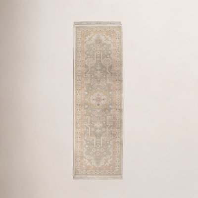 Kendra Sky Hand Knotted Wool Rug