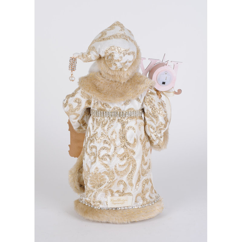 Lighted Joyous Presence Santa