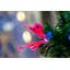 2ft to 6ft Butterflies Fibre Optic Pre-Lit Artificial Christmas Tree with LED Lights, PVC, Green-1818475277