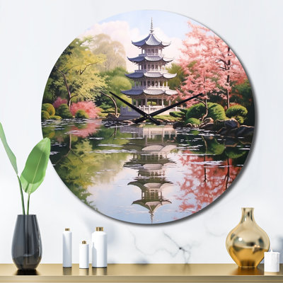 Horloge murale Asian Art