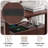 2-Drawer Farmhouse End Table With Built-In Outlets-732777270