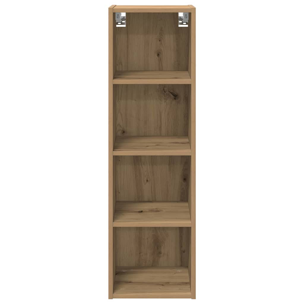 Vidaxl Hanging Cabinet With Storage Riga Old Wood 30 X 29.5 X 100 Cm