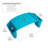 Mind Reader Lap Desk, Activity Tray, Drawing, Stackable, Classroom, Portable, Plastic-69311935