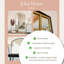 Izumi High Grade Metal Irregular Mirror