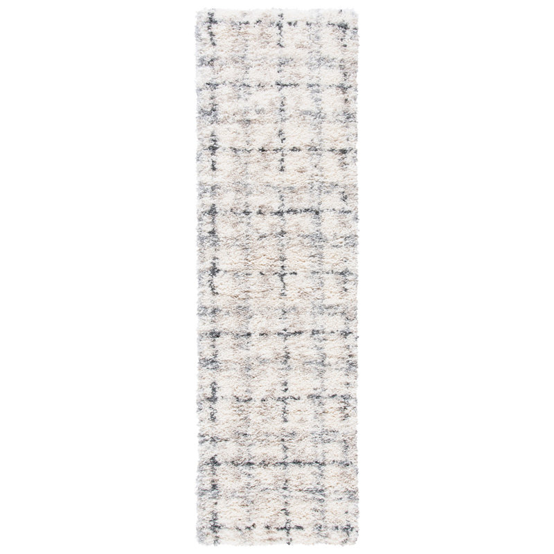 Hartz Shag 800 Performance Geometric Rug, Runner 2'3" x 12'