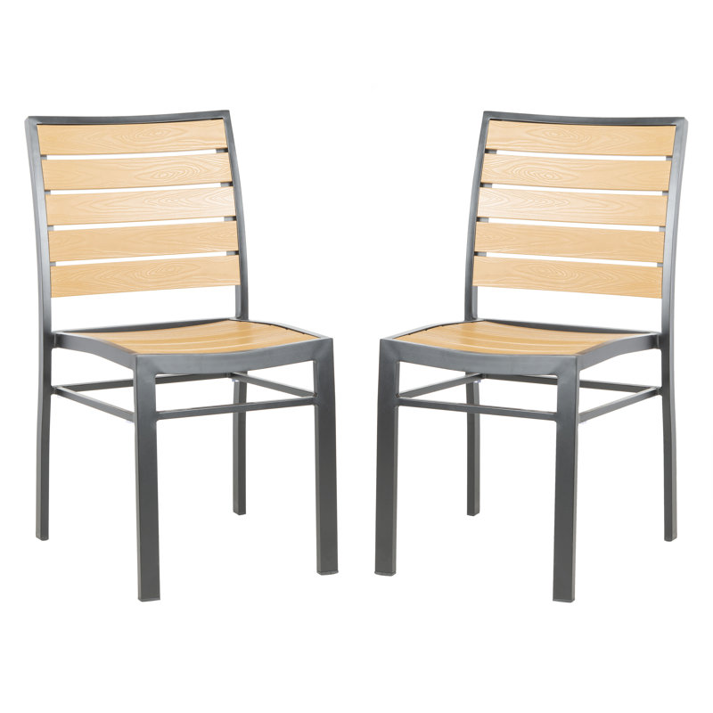 Chaise de patio empilable Gertrudes