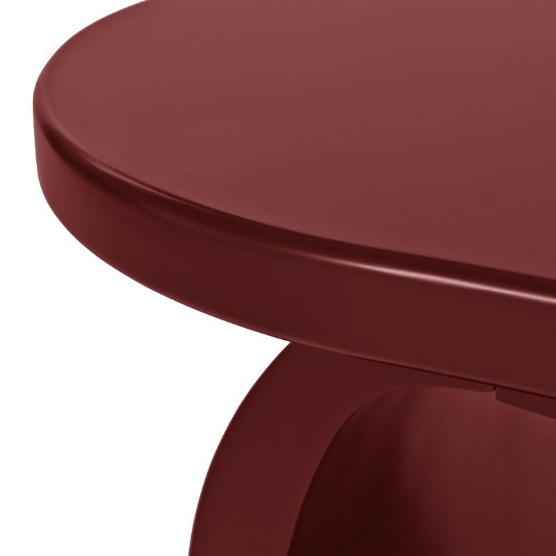 Floor Shelf Cloud Coffee Table, Red