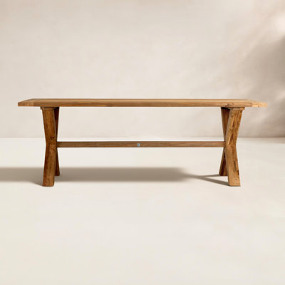 Lockett Wood Dining Table by Laurel Foundry Modern Farmhouse