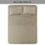Ensemble de draps en microfibre brossée douce Hotel Luxury avec draps et taies d'oreiller très doux-858015804-858015796