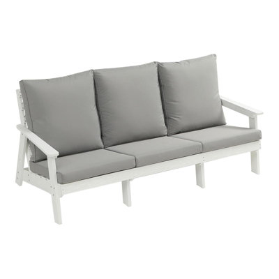 HIPS Sofa With Cushion,  Outdoor Garden Sofa, Sofa Set For Porch, Poolside, Terrace, And Yard